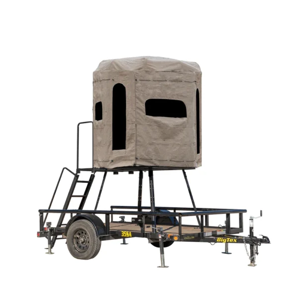 Soft Side 360° Burlap Deluxe 6X6 Ground Blind - Image 7
