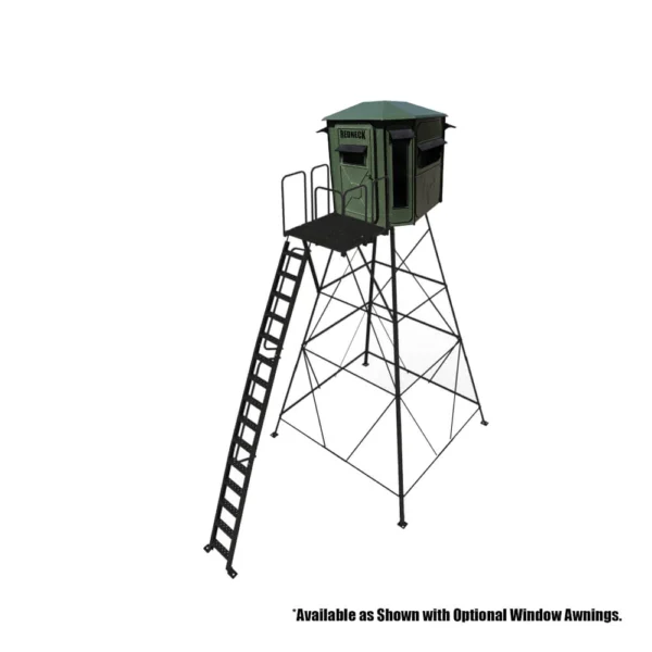 The Buck Palace Platinum 360° 6X6 Box Blind - Image 8